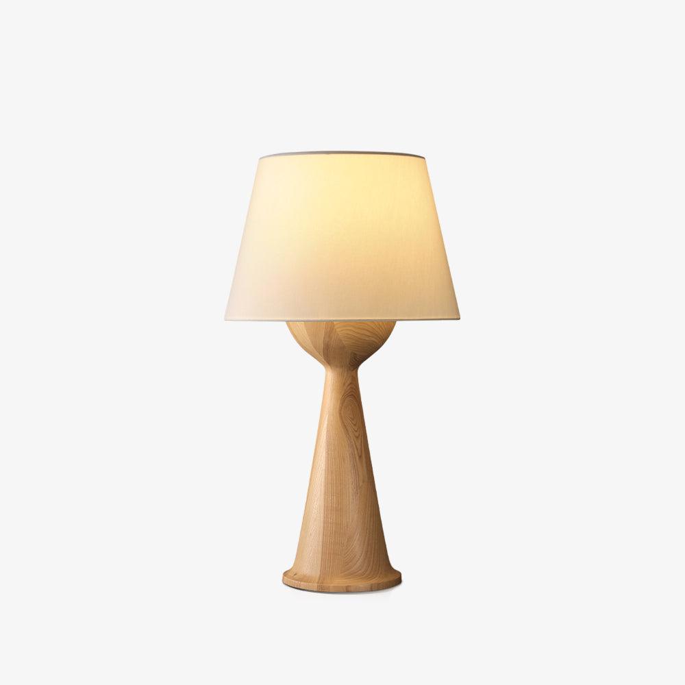 Tempo Vintage Wood Table Lamp