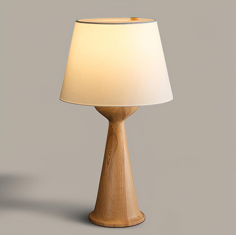 Tempo Vintage Wood Table Lamp