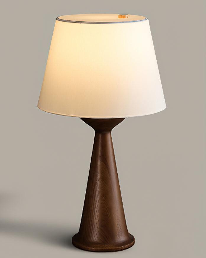 Tempo Vintage Wood Table Lamp
