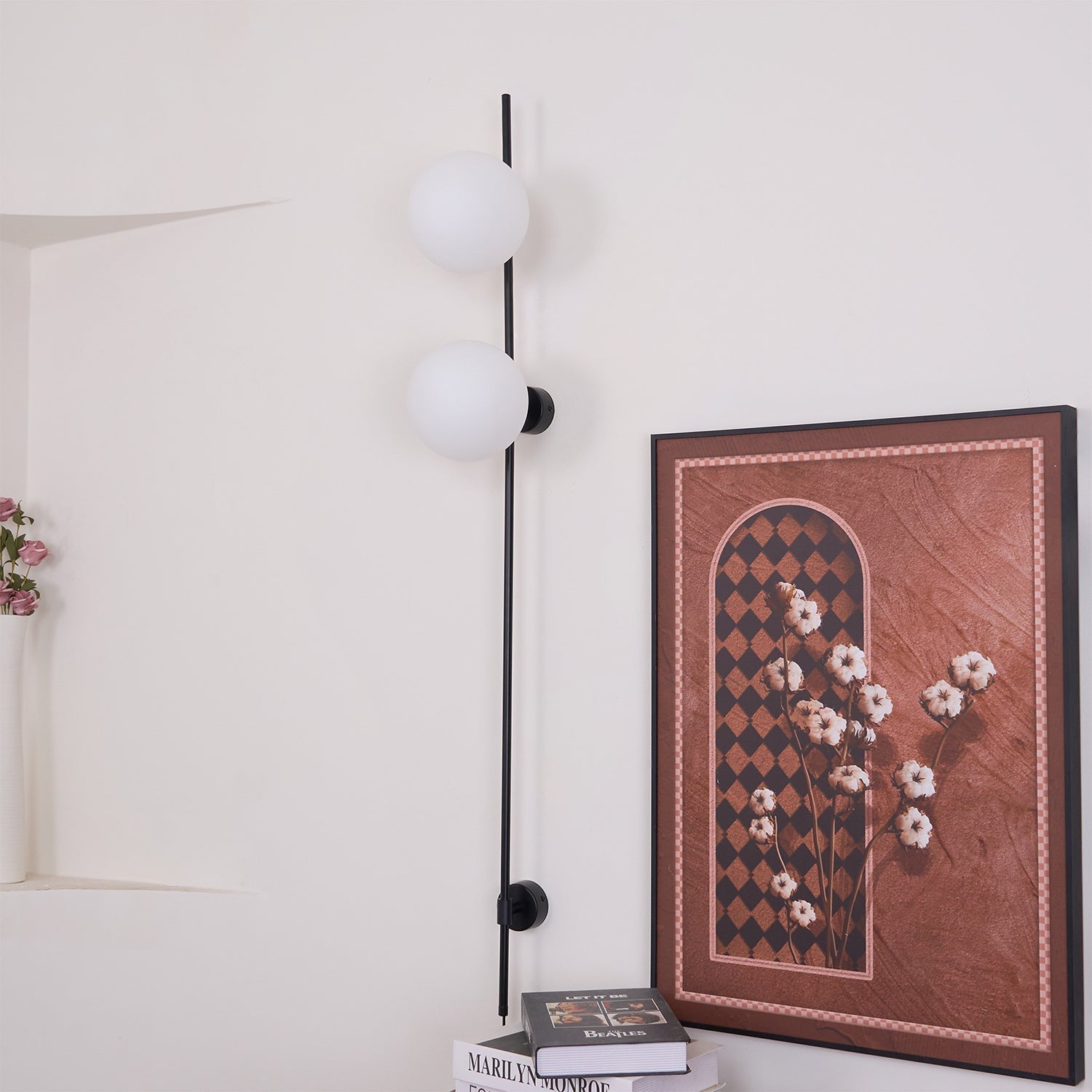 Evshaora Modern Minimalist Glass Wall Light