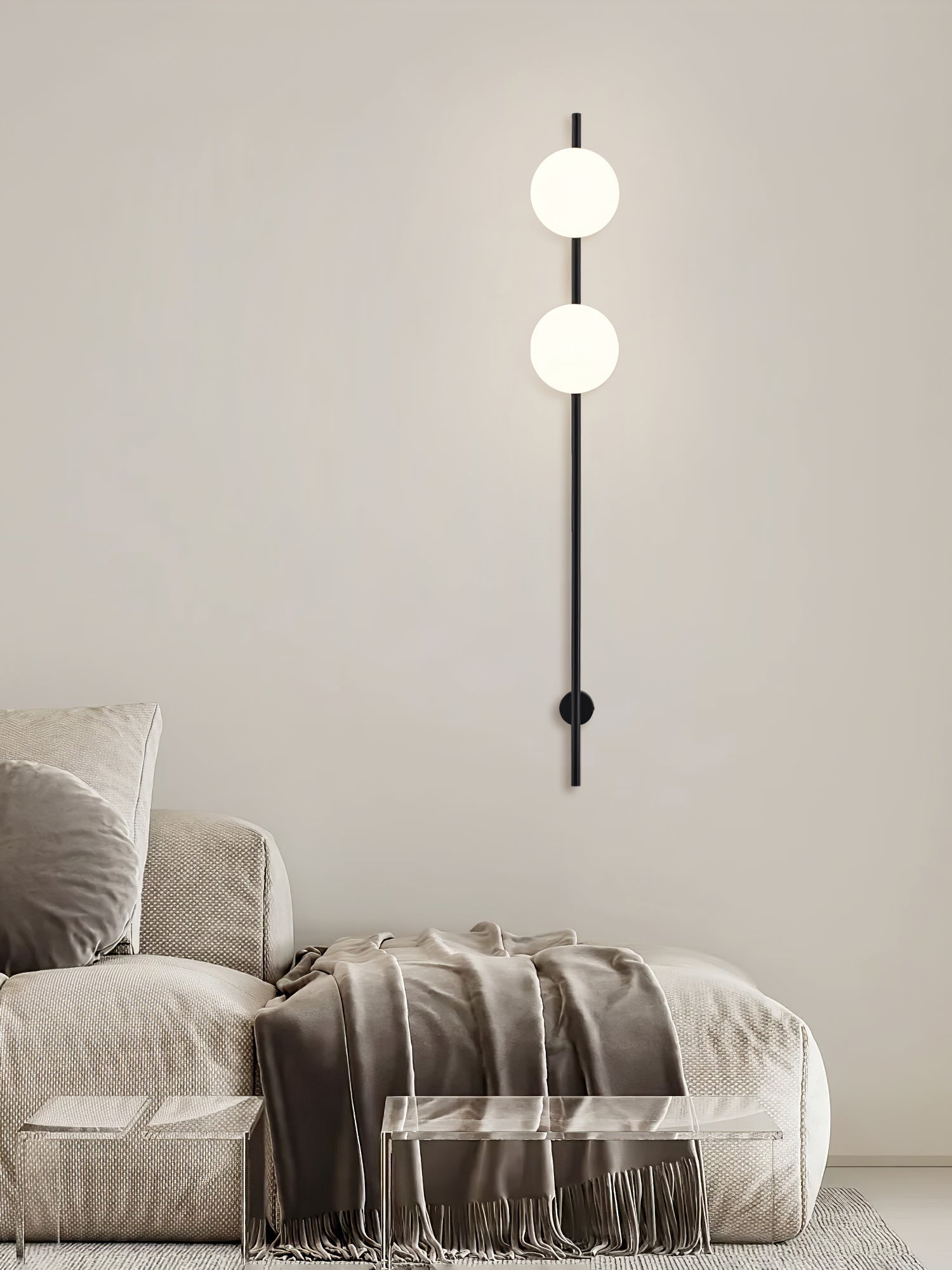Evshaora Modern Minimalist Glass Wall Light