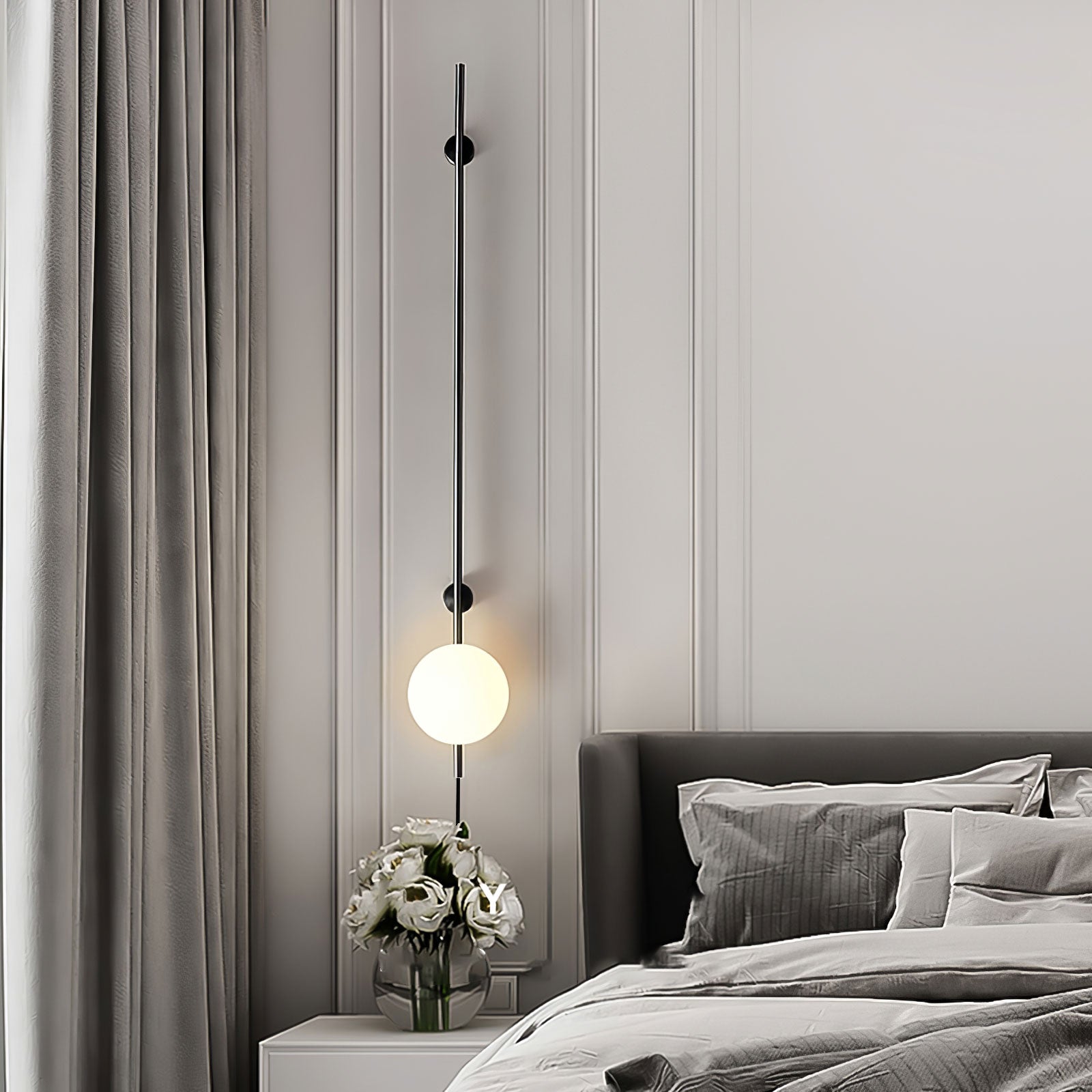 Evshaora Modern Minimalist Glass Wall Light