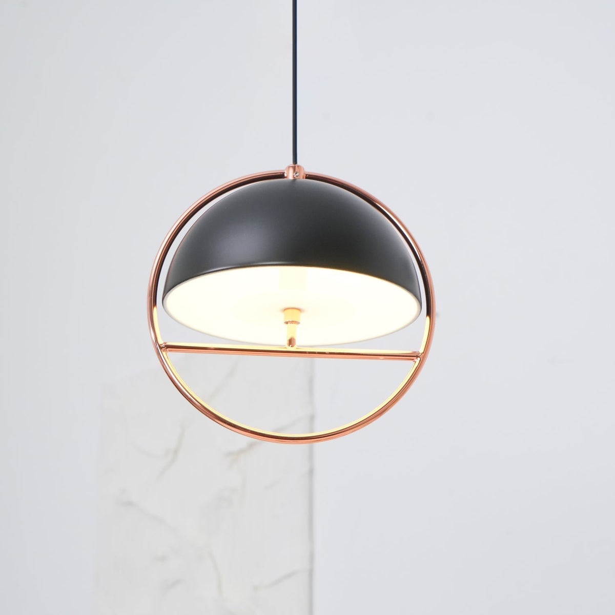 Zephira Steel Classic Pendant Lamp