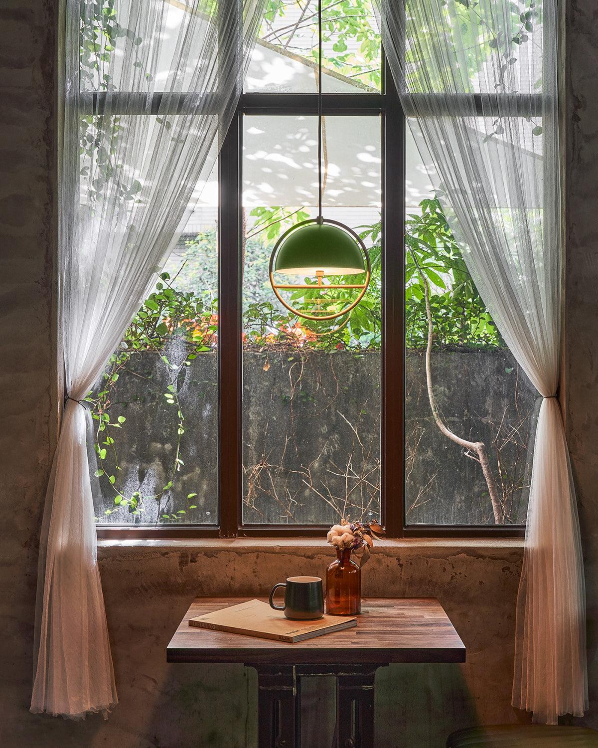 Zephira Steel Classic Pendant Lamp