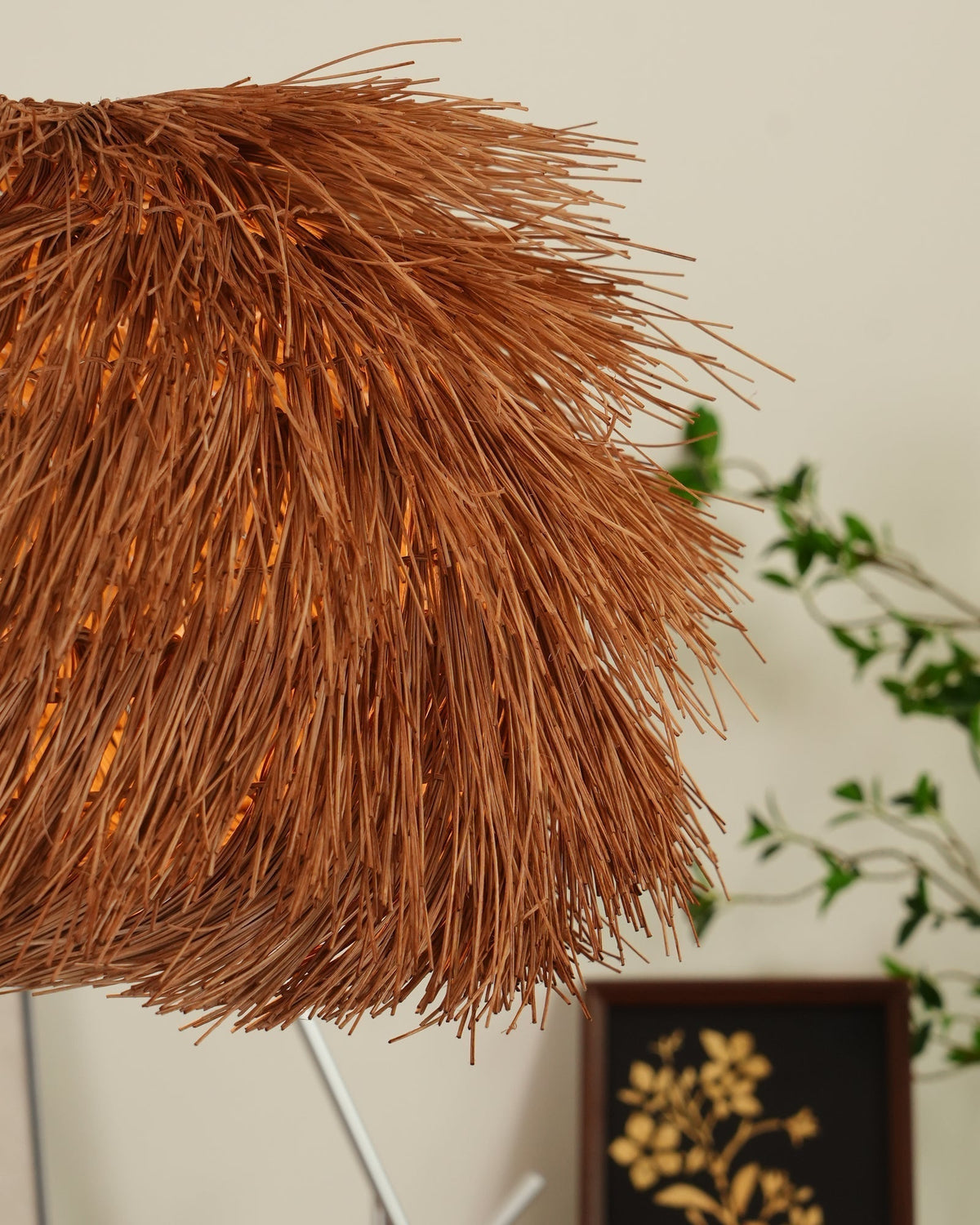 Wickora Vintage Wicker Pendant Lamp