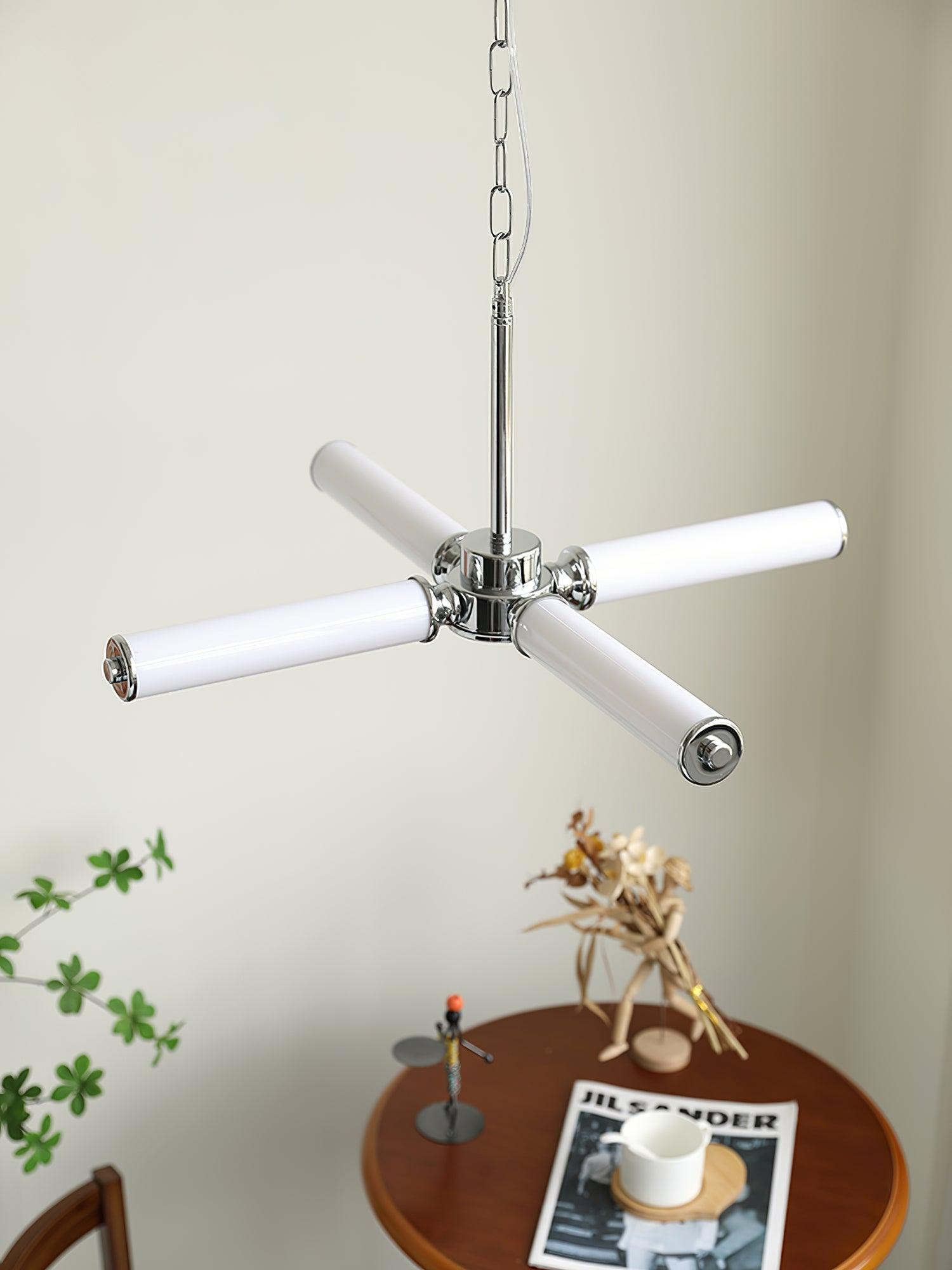 Zoliria Modern Minimalist LED Glass Chandelier