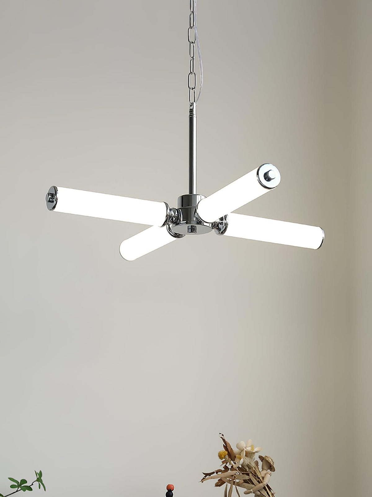 Zoliria Modern Minimalist LED Glass Chandelier