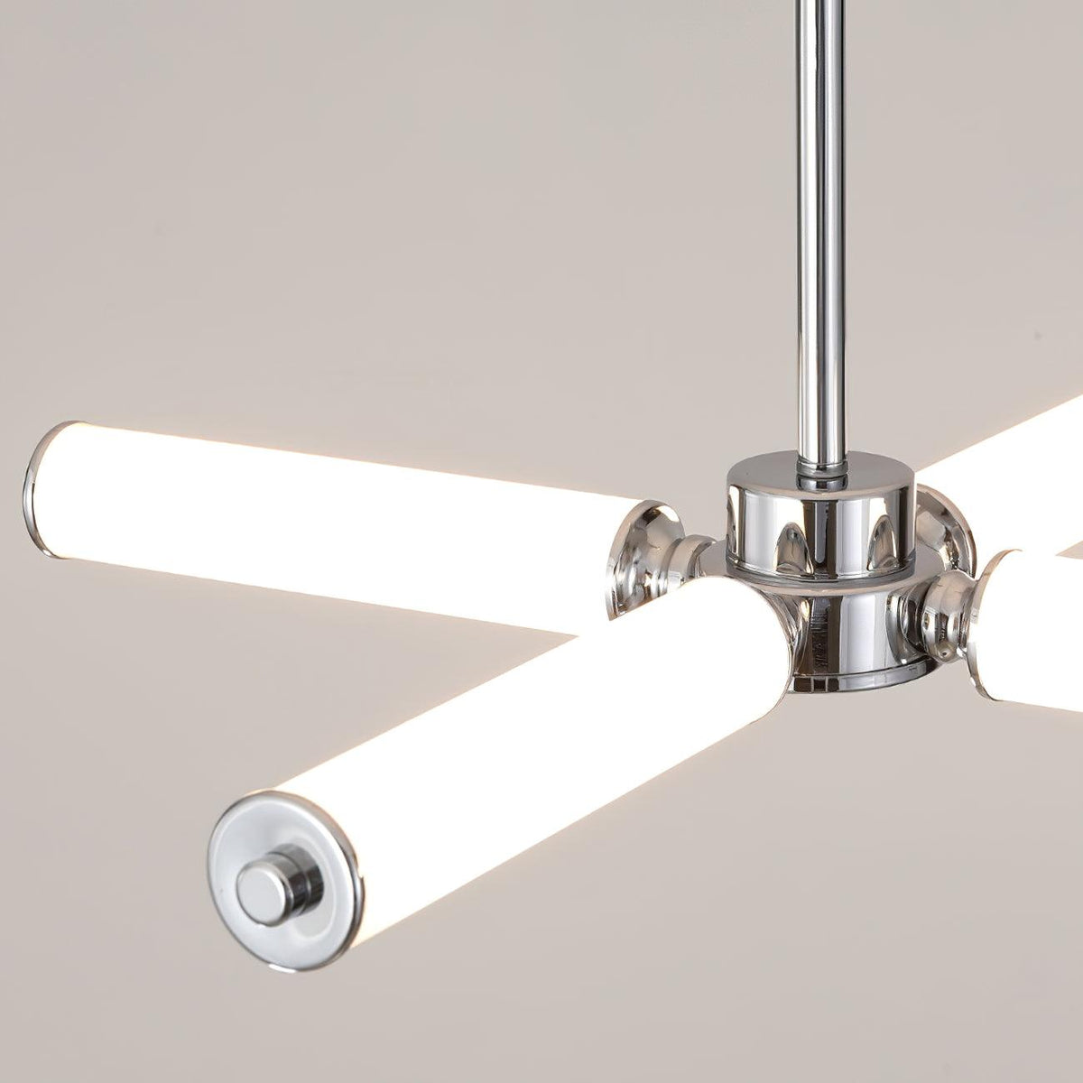 Zoliria Modern Minimalist LED Glass Chandelier