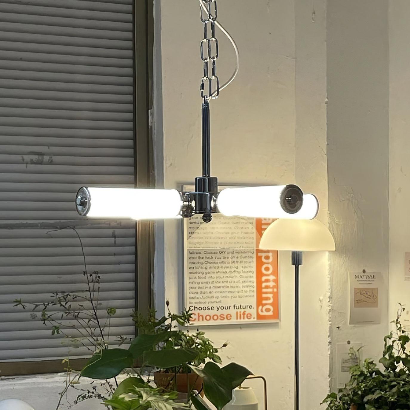 Zoliria Modern Minimalist LED Glass Chandelier