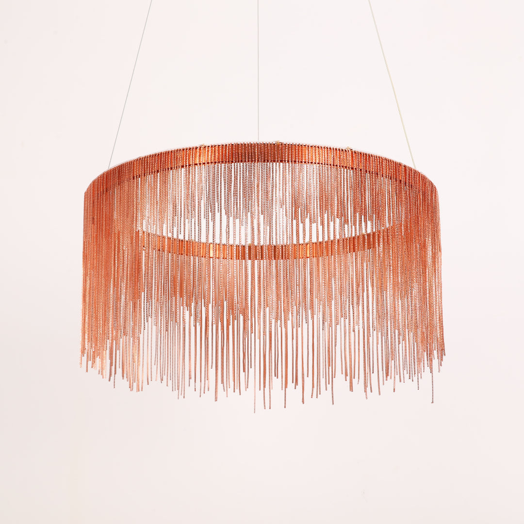 Arisha Tassel Chain Art Deco Pendant Light Living Room Hall - Neutral Decor