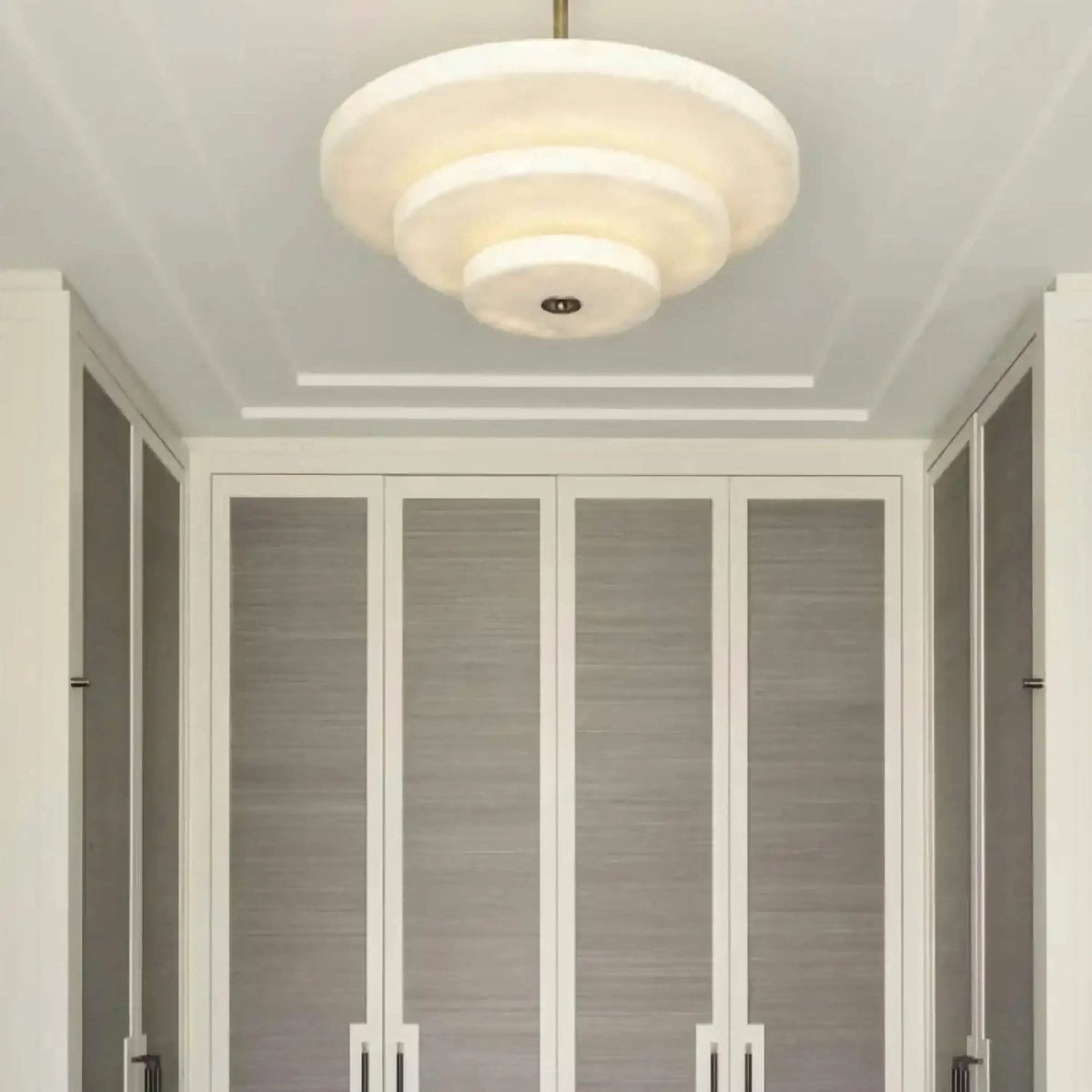 Nivoreria Minimalist Alabaster Pendant Light