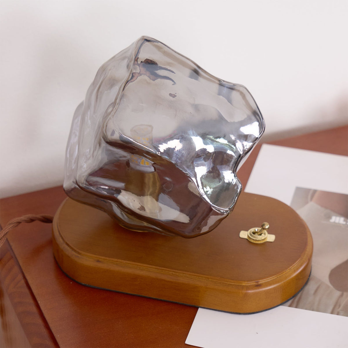 Maris Wood Artistic Table Lamp