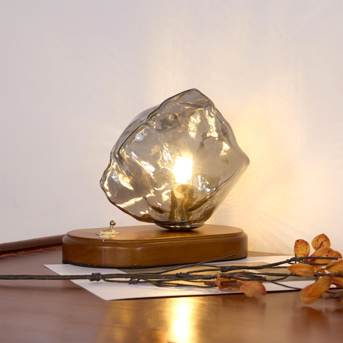 Maris Wood Artistic Table Lamp