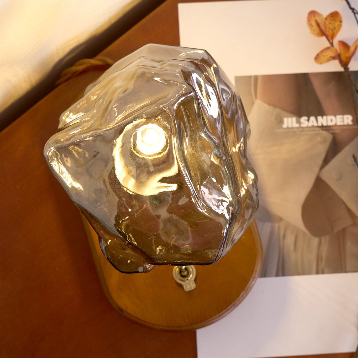 Maris Wood Artistic Table Lamp