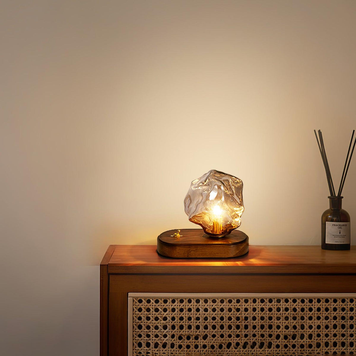 Maris Wood Artistic Table Lamp