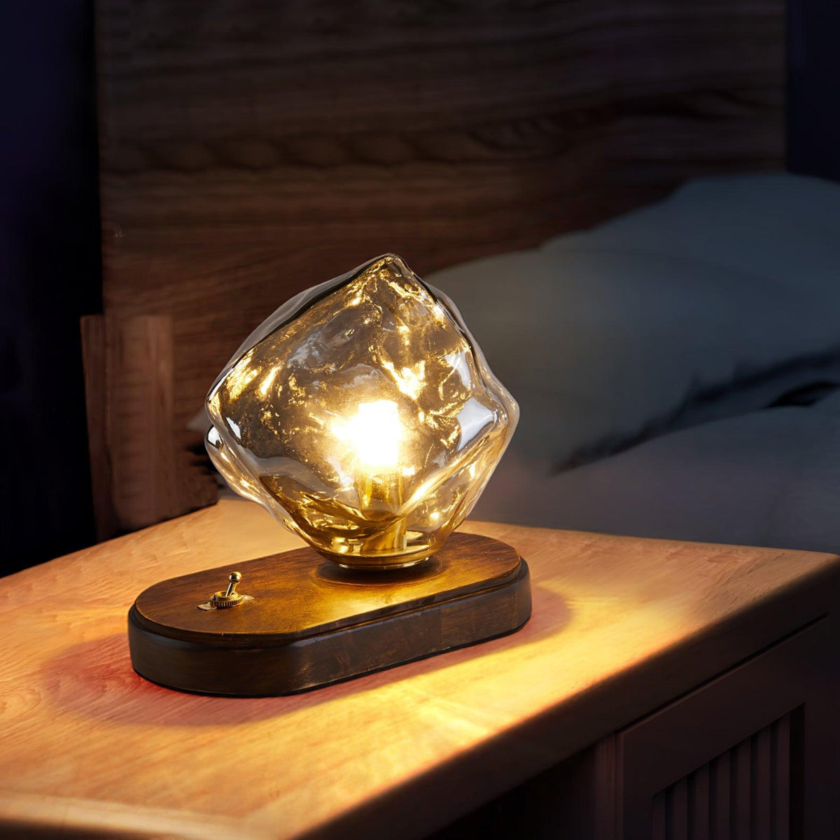 Maris Wood Artistic Table Lamp