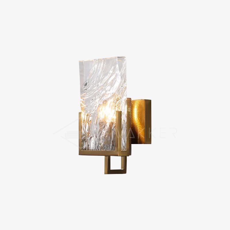 Ivenen Art Elegance Unique Ice Crystal Wall Lamp