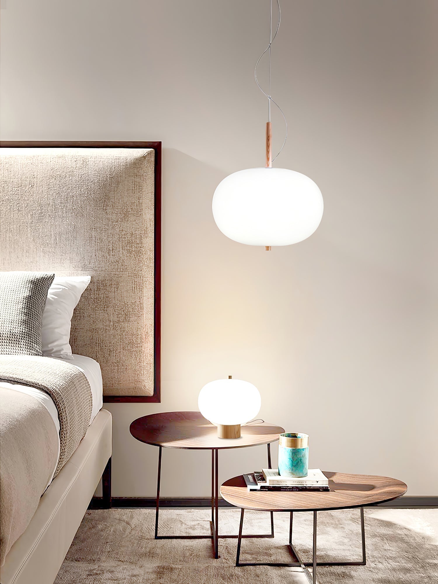 Duality Modern Glass Pendant Light
