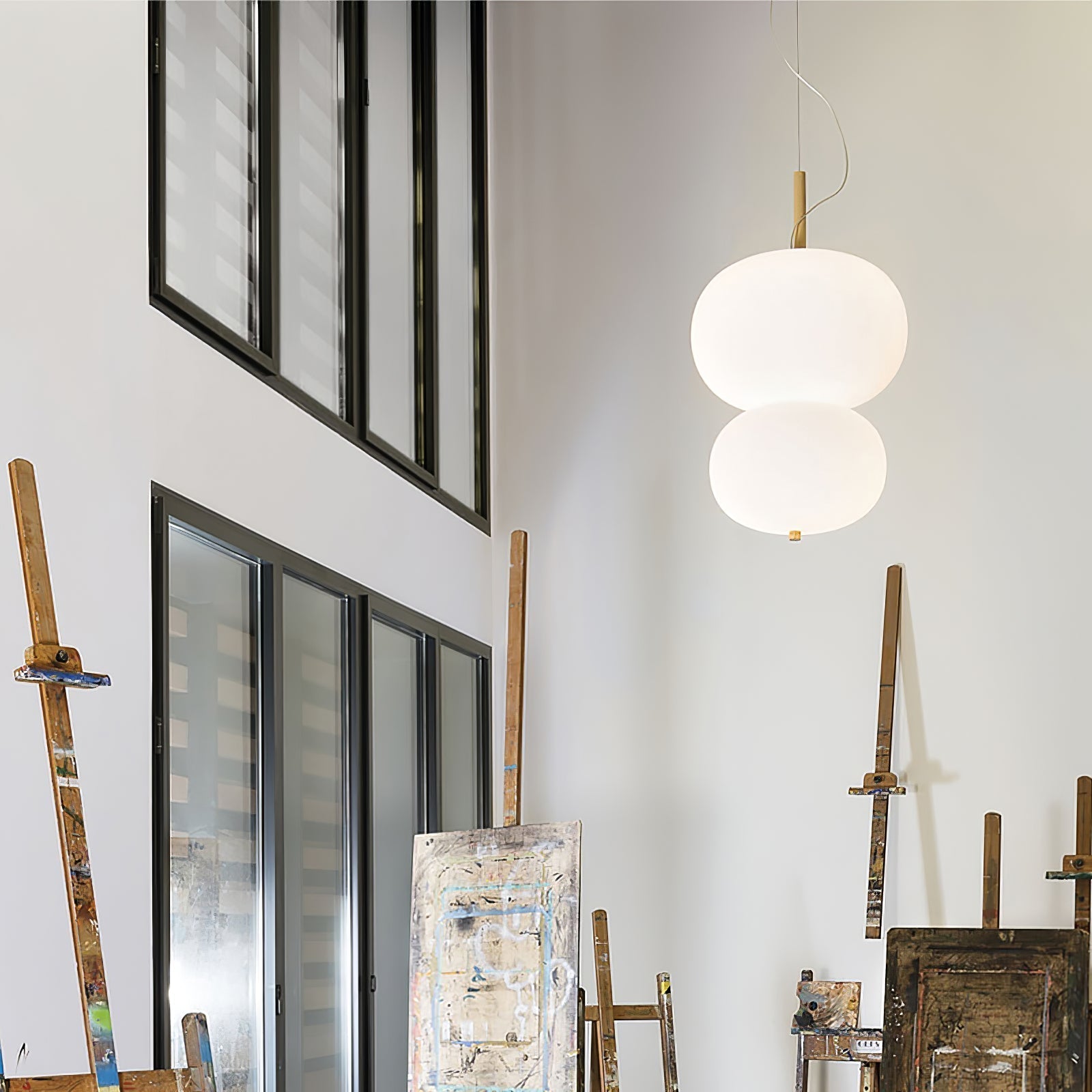 Duality Modern Glass Pendant Light