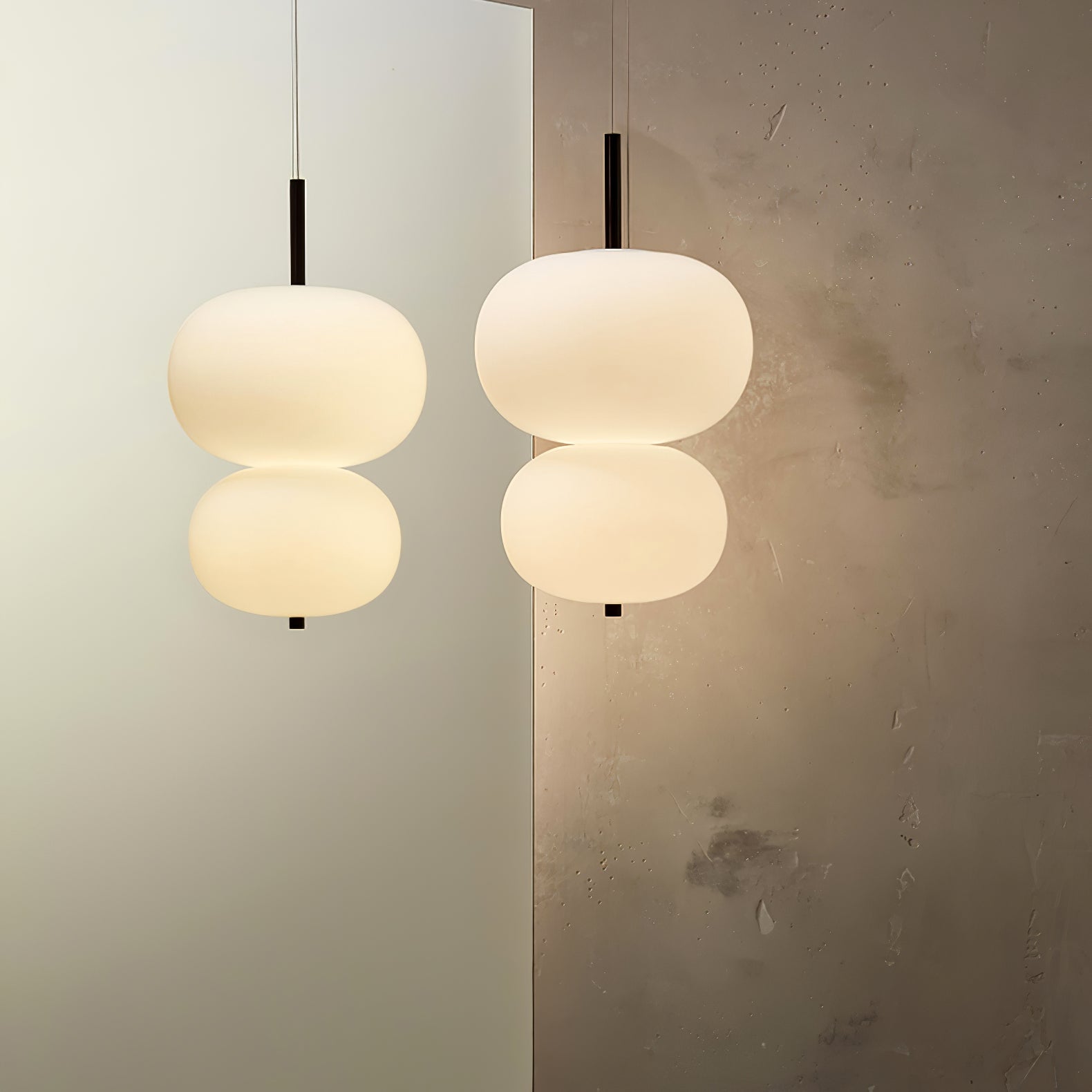 Duality Modern Glass Pendant Light