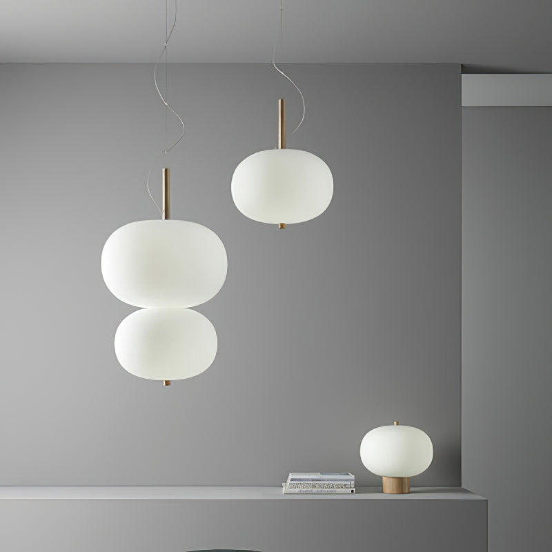 Duality Modern Glass Pendant Light