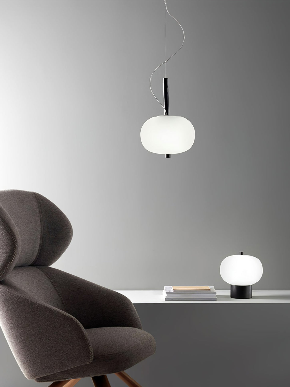 Duality Modern Glass Pendant Light