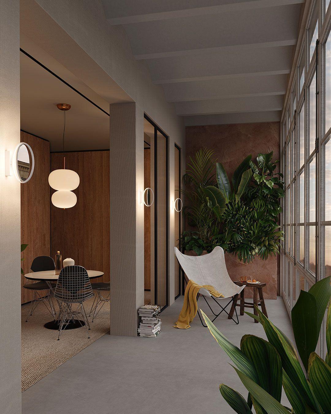 Duality Modern Glass Pendant Light