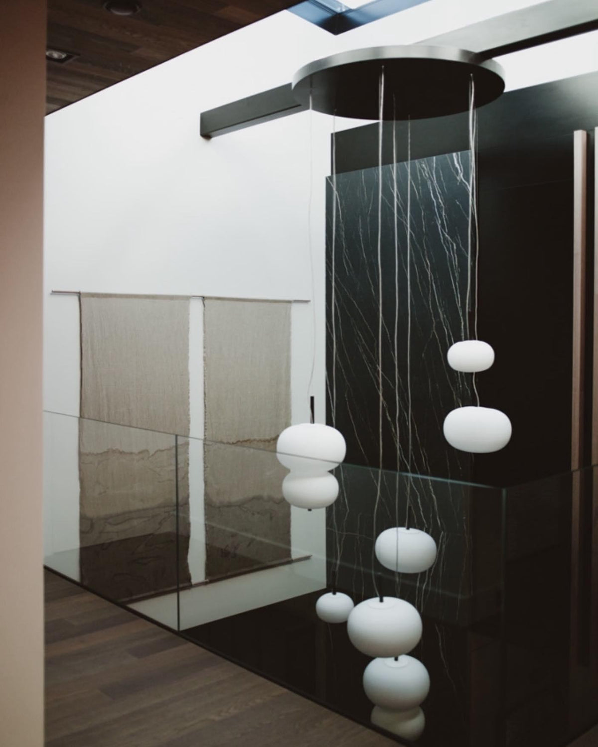 Duality Modern Glass Pendant Light