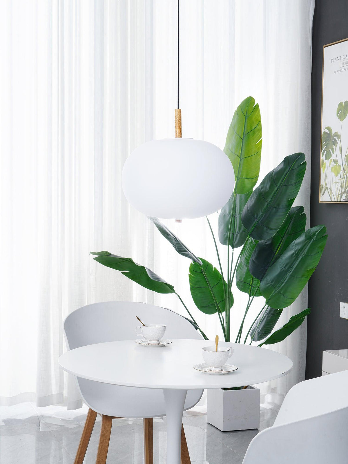 Duality Modern Glass Pendant Light