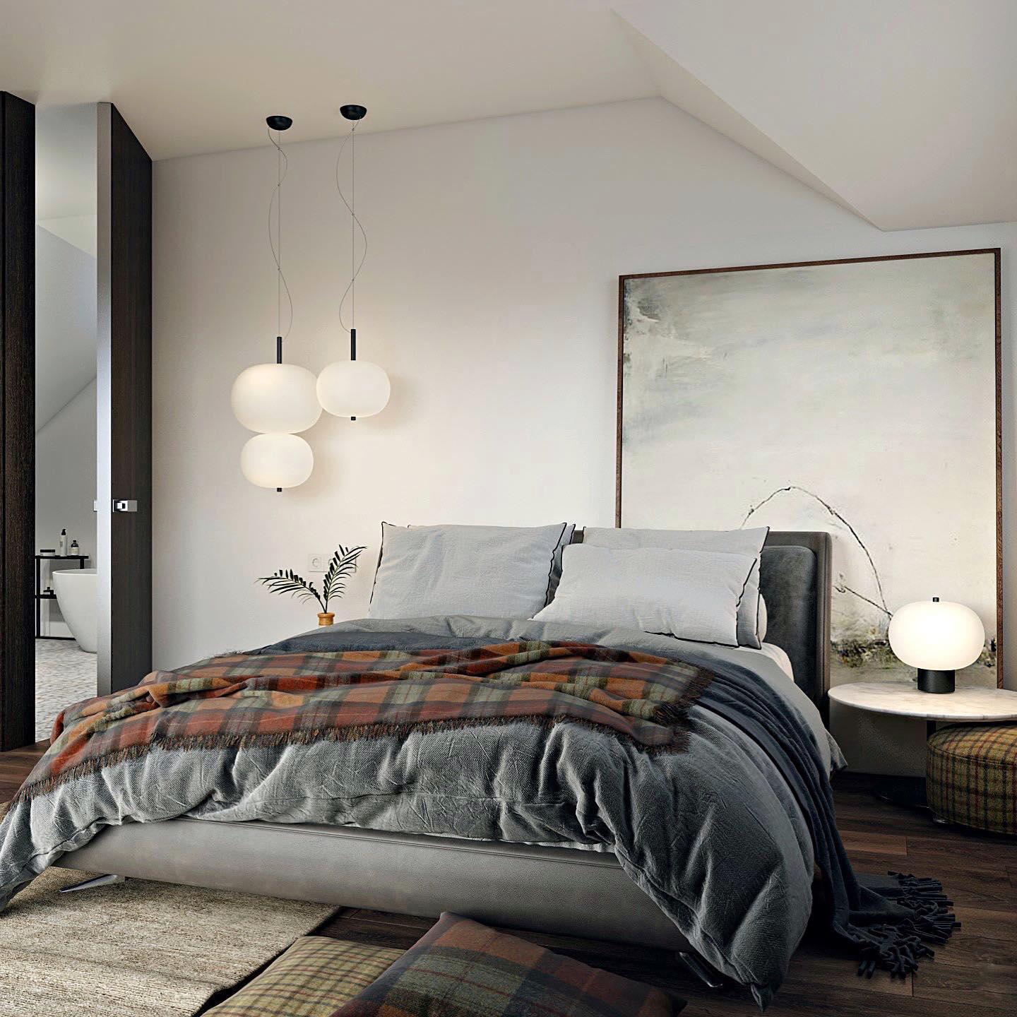 Jaldes Wood & Glass Table Lamp