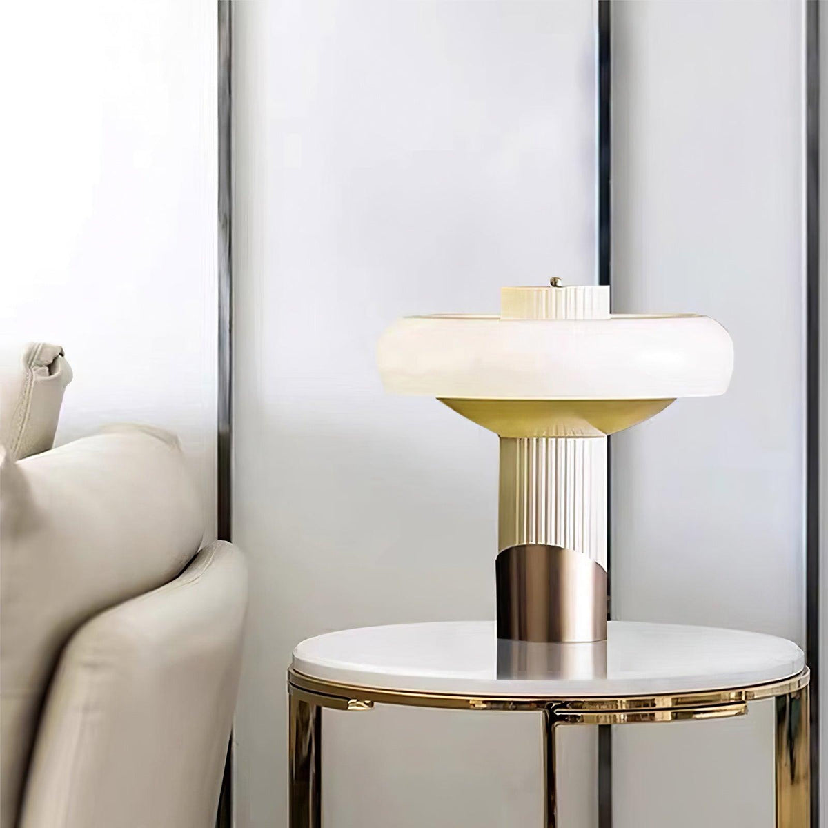 Velisine Contemporary Glass Table lamp