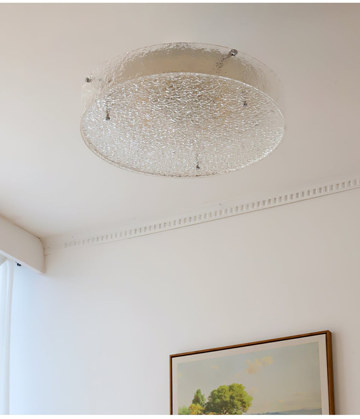Vek Ceiling Lamp Illuminese Acrylic Iron Elegant