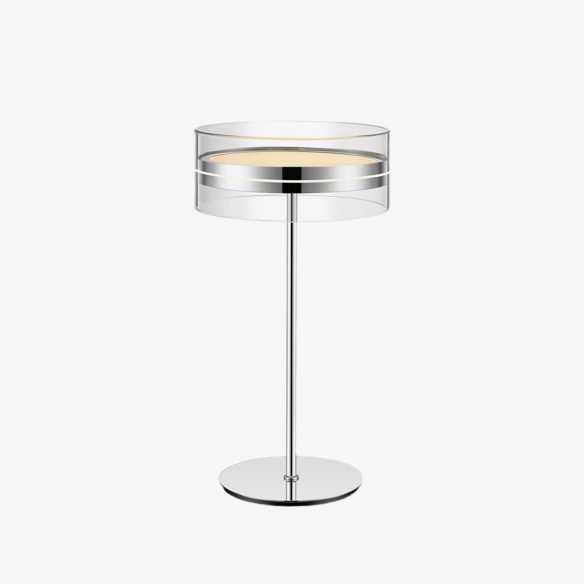 Lioreette Chrome & Glass Table Lamp