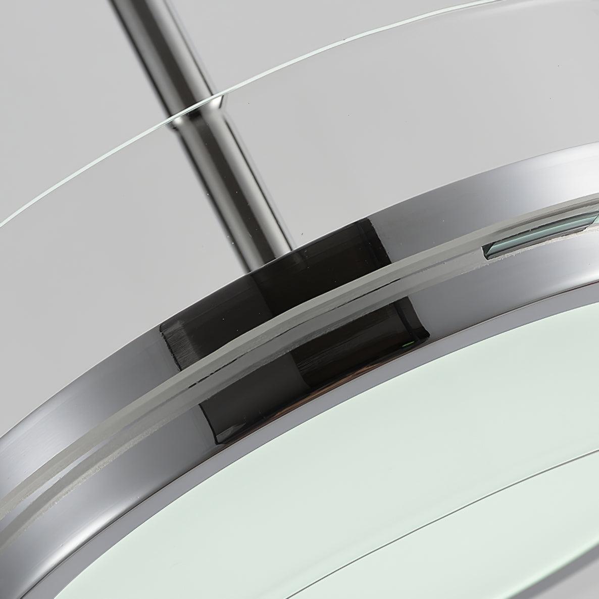 Lioreette Chrome & Glass Table Lamp