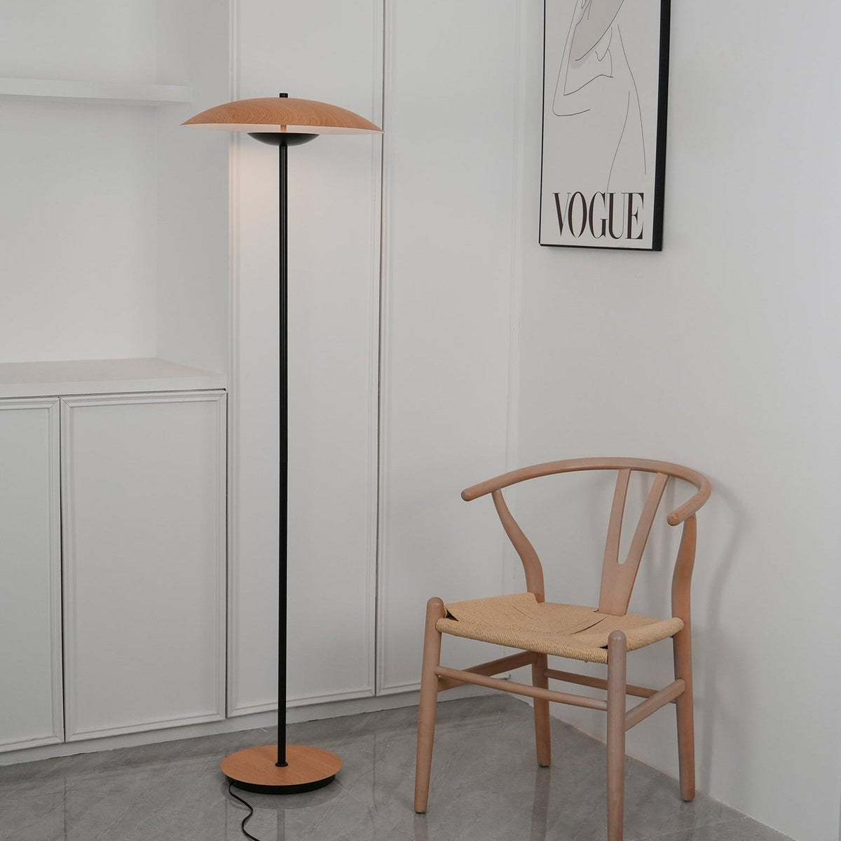 Ferinira Aluminum Minimalist Floor Lamp