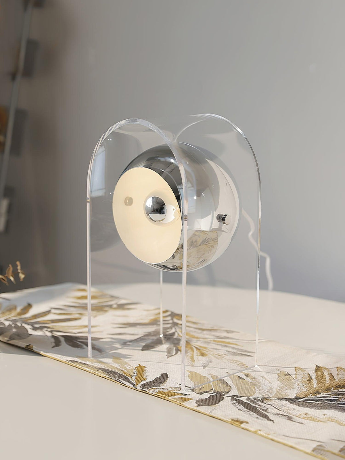 Tynza Steel Futuristic Table Lamp