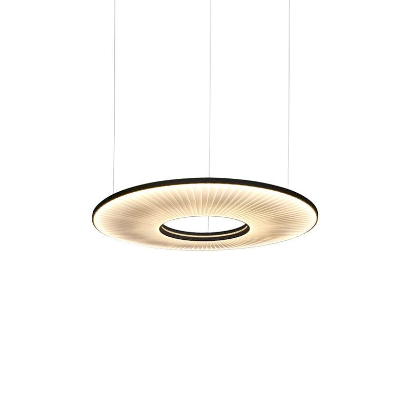 Lumira Pendant Lamp White Fabric Classic