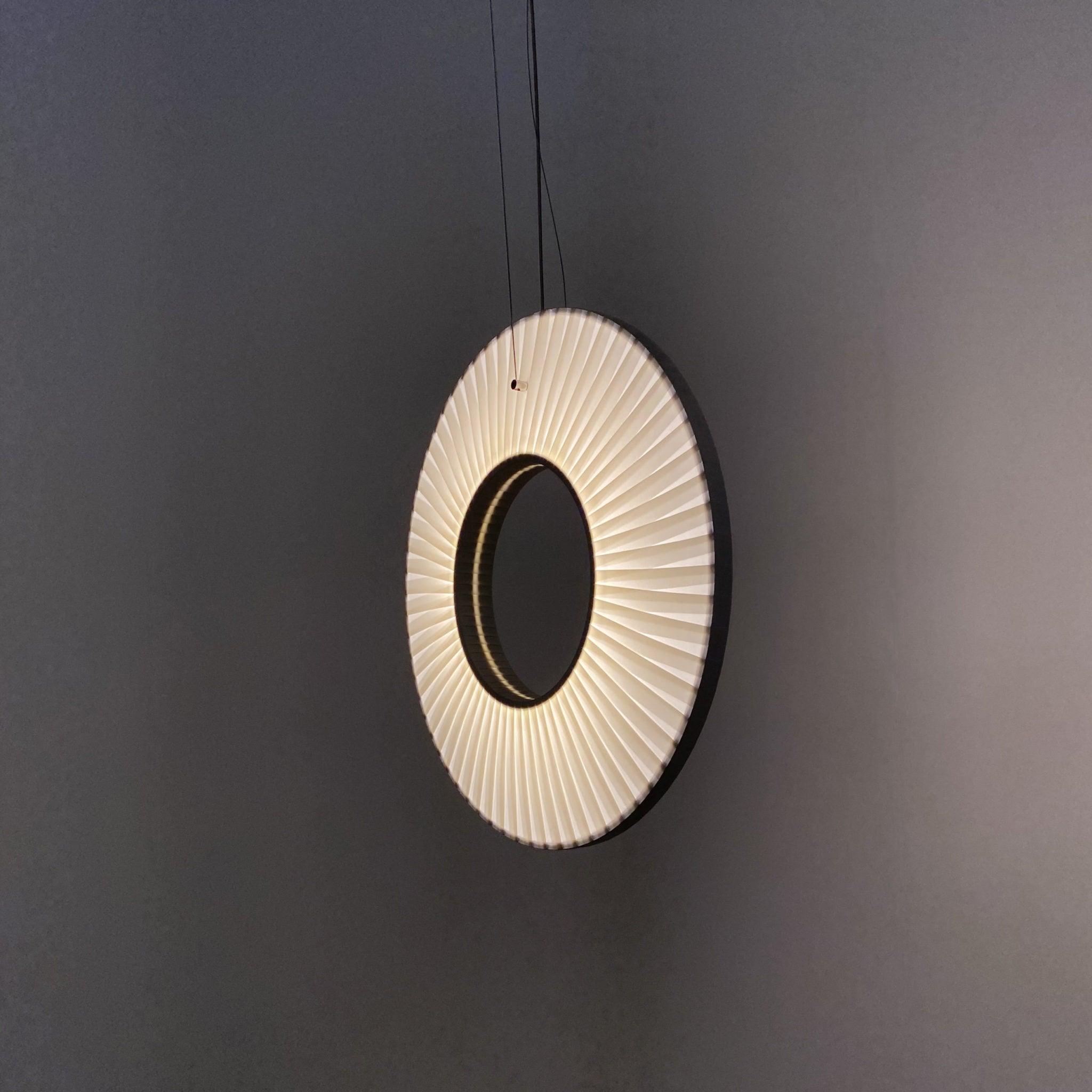 Lumira Pendant Lamp White Fabric Classic