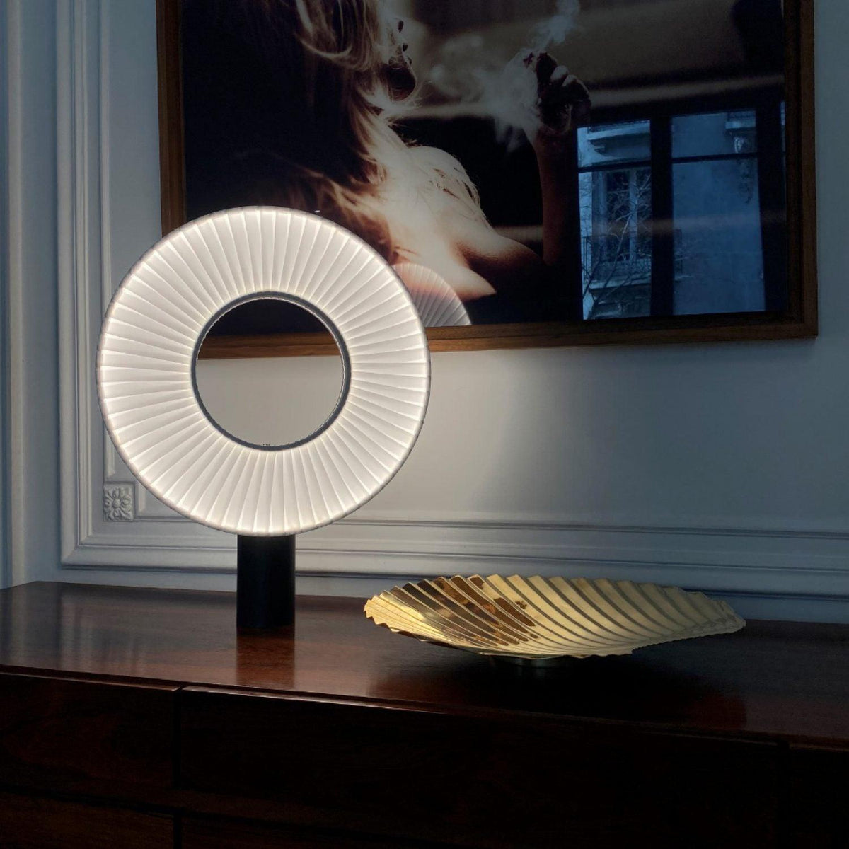 Levara Fabric Table Lamp