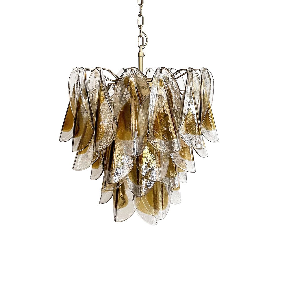 Vild Chandelier Isabella Gold Petal Layered
