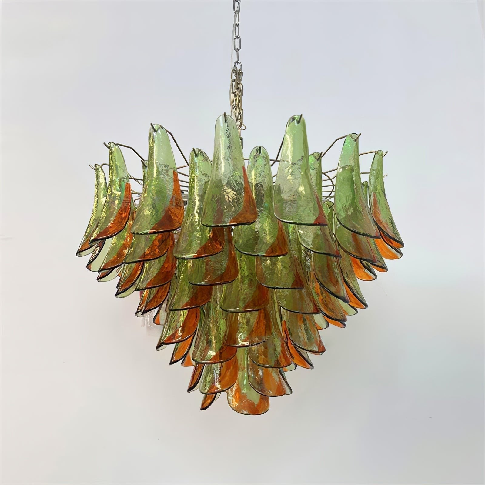 Celoraria Chandelier Murano Glass Petal Elegant