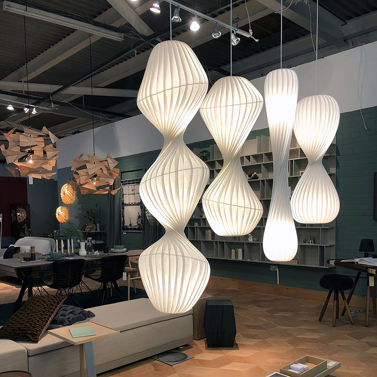 Alcareth Premium Nordic Art Plastic Pendant Lamp