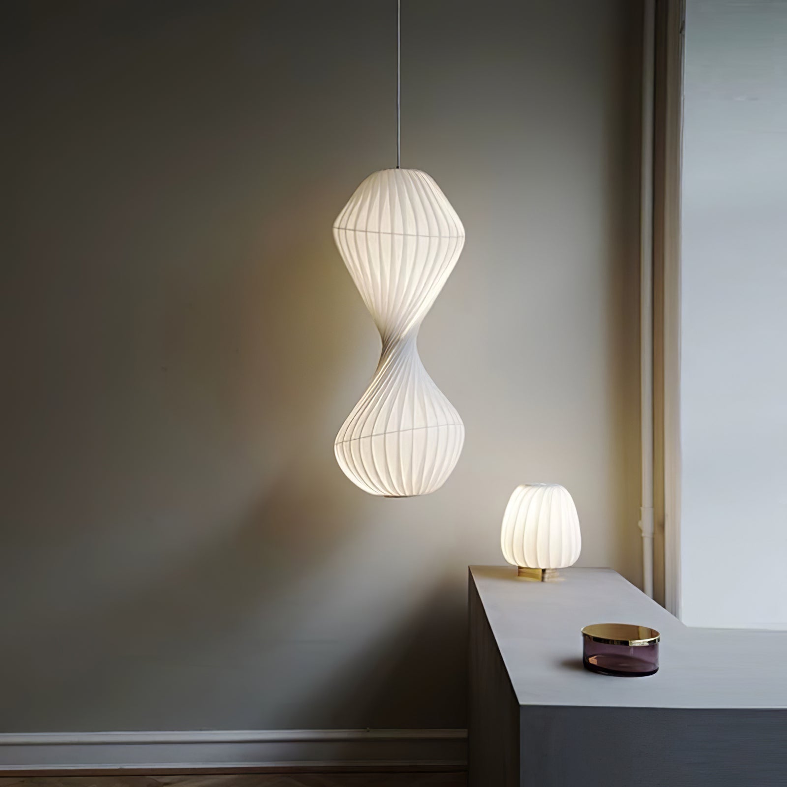 Alcareth Premium Nordic Art Plastic Pendant Lamp