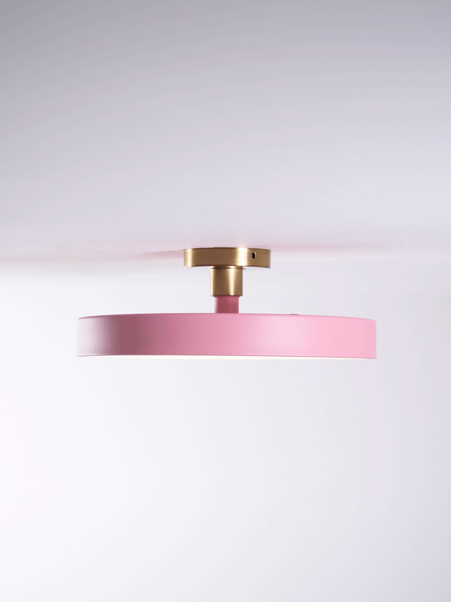 Nalia Ceiling Lamp Flush Mount Black and Gold Modern