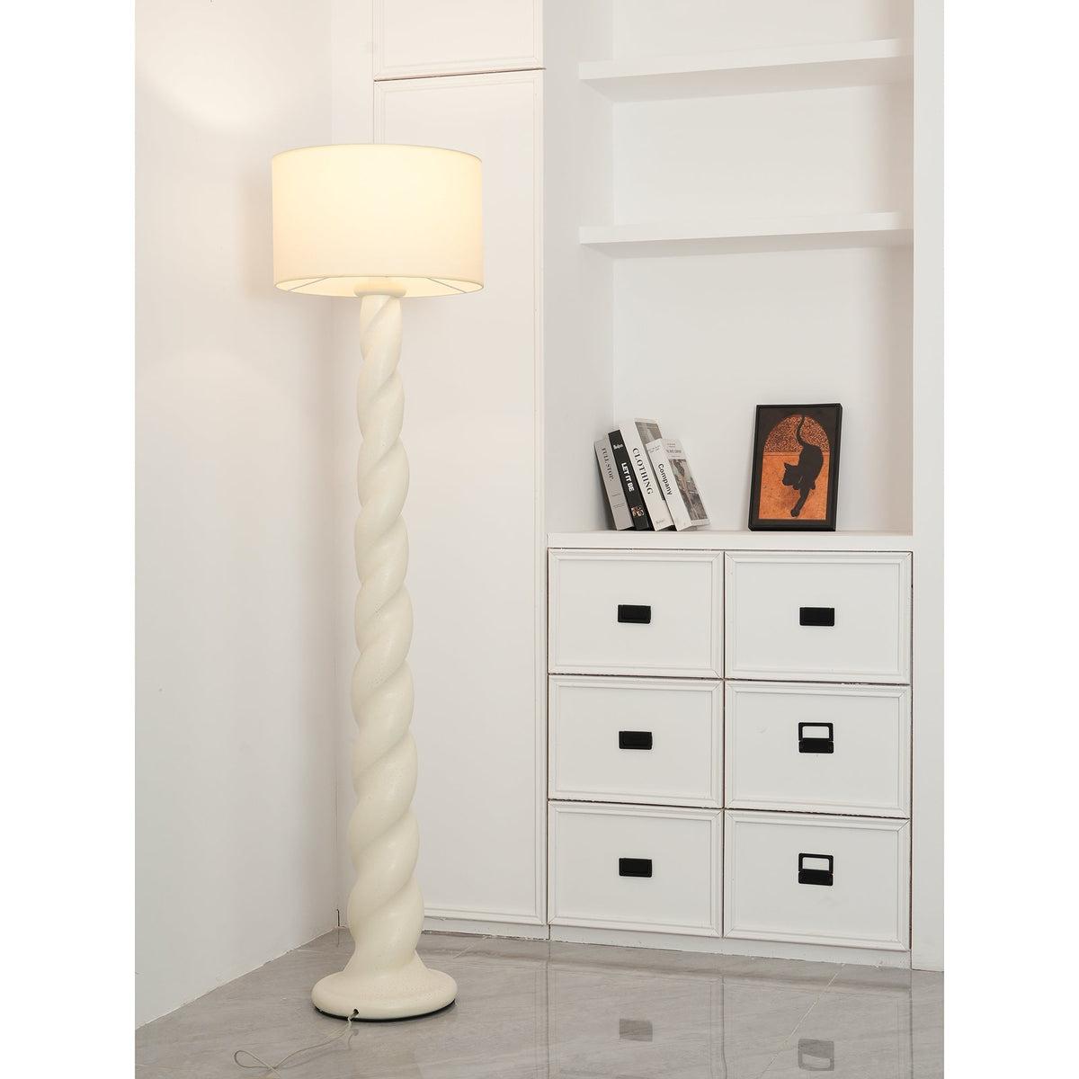 Voliril Artistic Resin Floor Lamp