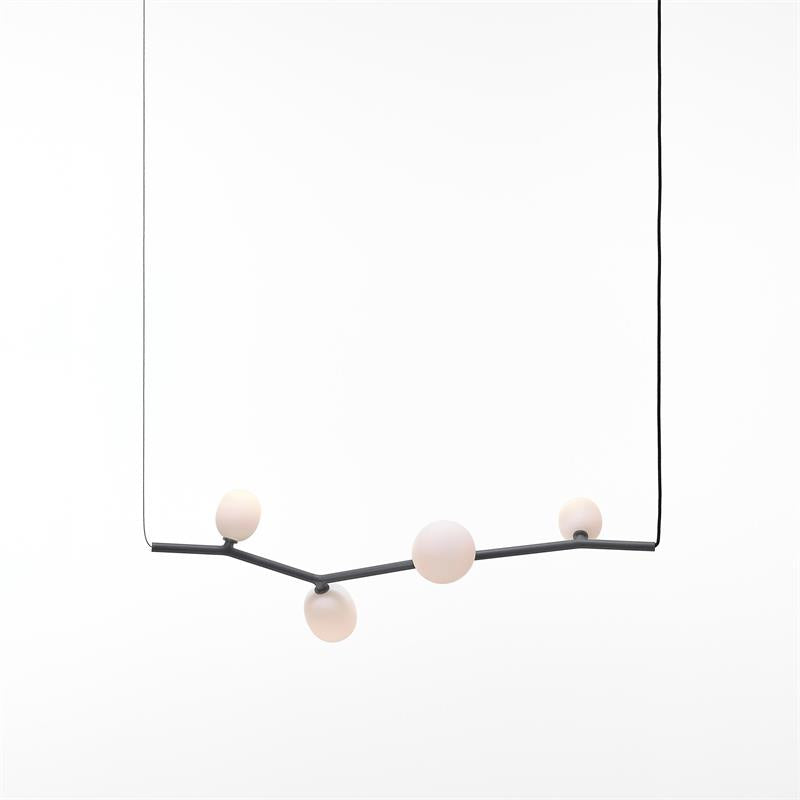 Evmirion Modern Minimalist Horizontal Glass Pendant Lamp