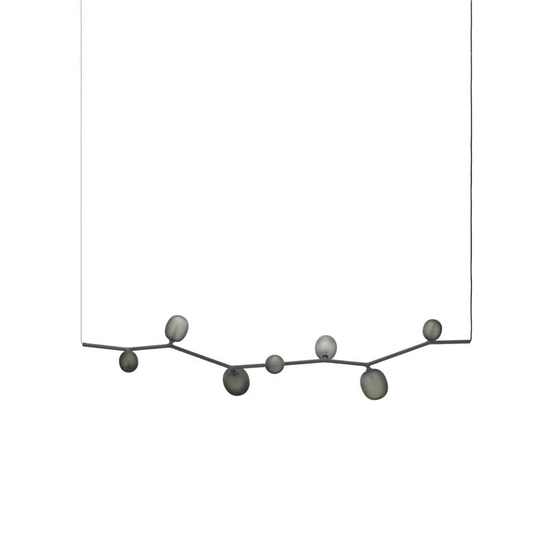 Evmirion Modern Minimalist Horizontal Glass Pendant Lamp