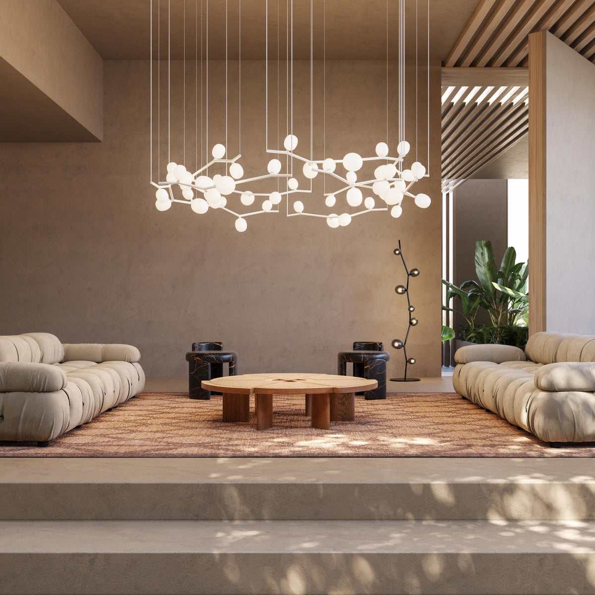 Evmirion Modern Minimalist Horizontal Glass Pendant Lamp