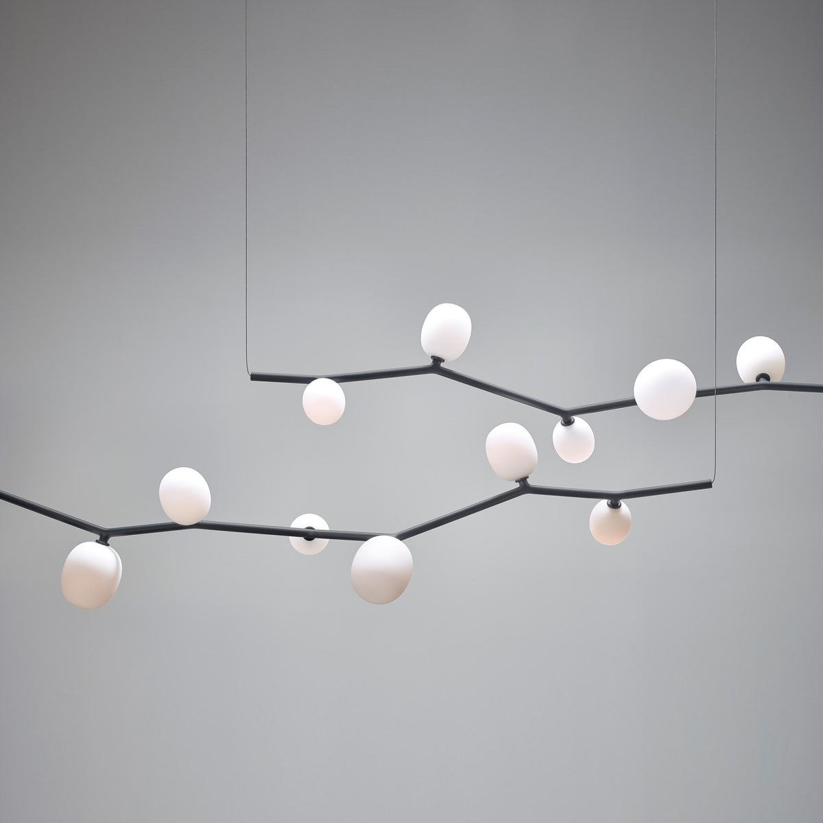 Evmirion Modern Minimalist Horizontal Glass Pendant Lamp