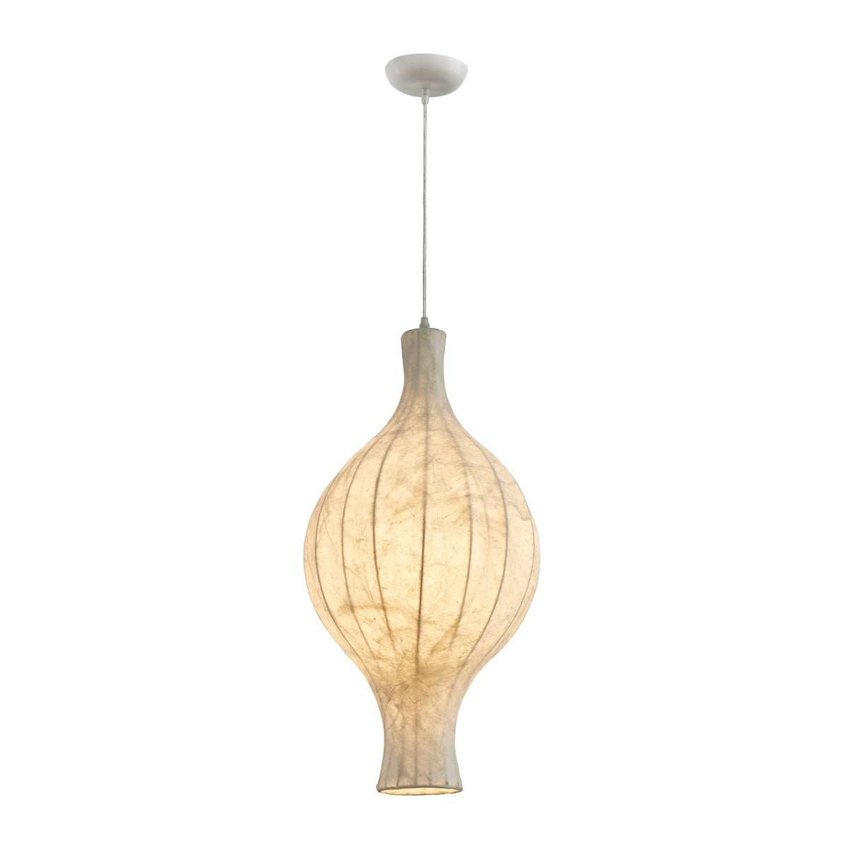 Orvelion Organic Mulberry Silk Pendant Light